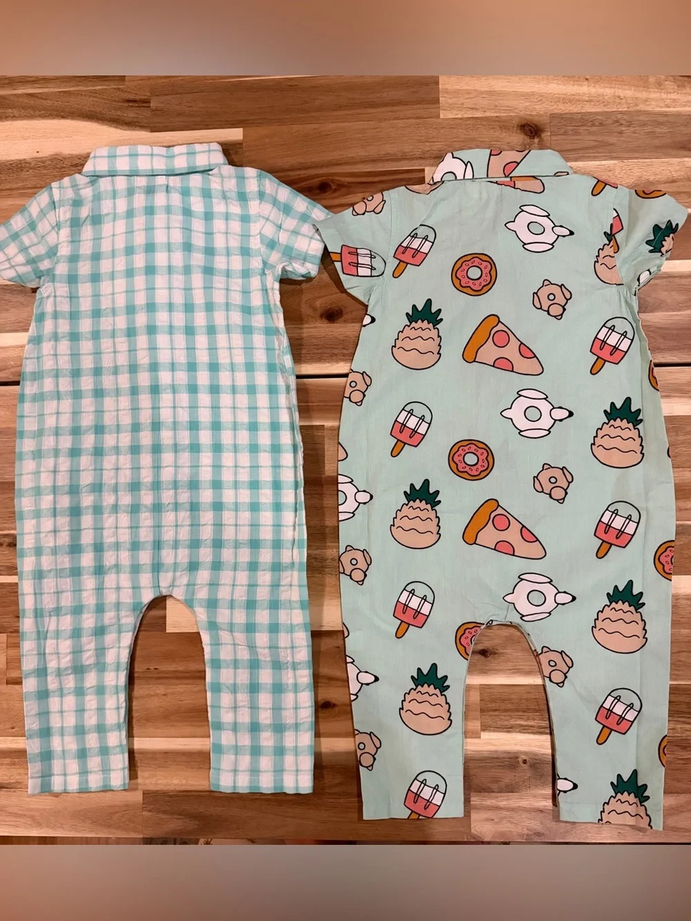 Bundle Monica + Andy Oxford Rompers size 18-24 months